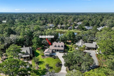 Built in 2018, this stunning home is perfectly situated on a on Oldfield Golf Club in South Carolina - for sale on GolfHomes.com, golf home, golf lot