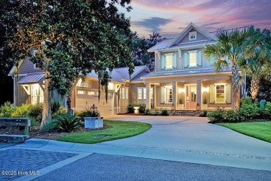 This recently completed Landfall residence perfectly captures on Country Club of Landfall in North Carolina - for sale on GolfHomes.com, golf home, golf lot