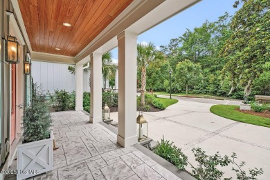 This recently completed Landfall residence perfectly captures on Country Club of Landfall in North Carolina - for sale on GolfHomes.com, golf home, golf lot