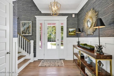 This recently completed Landfall residence perfectly captures on Country Club of Landfall in North Carolina - for sale on GolfHomes.com, golf home, golf lot