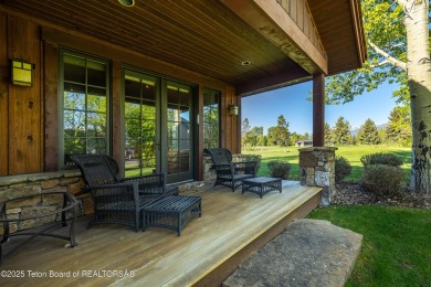 Located in the sought-after Jackson Hole Golf & Tennis community on Jackson Hole Golf and Tennis Club in Wyoming - for sale on GolfHomes.com, golf home, golf lot