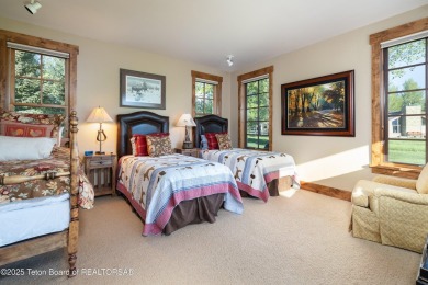 Located in the sought-after Jackson Hole Golf & Tennis community on Jackson Hole Golf and Tennis Club in Wyoming - for sale on GolfHomes.com, golf home, golf lot