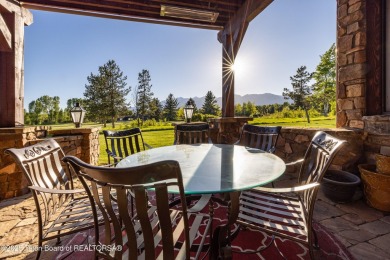 Located in the sought-after Jackson Hole Golf & Tennis community on Jackson Hole Golf and Tennis Club in Wyoming - for sale on GolfHomes.com, golf home, golf lot