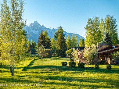 Located in the sought-after Jackson Hole Golf & Tennis community on Jackson Hole Golf and Tennis Club in Wyoming - for sale on GolfHomes.com, golf home, golf lot