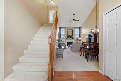 Spacious 3-bedroom, 3.5-bath, end-unit condo in the Villas at on Beacon Hill Golf Club in Michigan - for sale on GolfHomes.com, golf home, golf lot