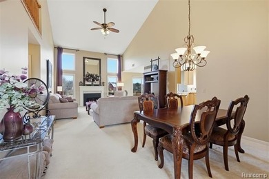 Spacious 3-bedroom, 3.5-bath, end-unit condo in the Villas at on Beacon Hill Golf Club in Michigan - for sale on GolfHomes.com, golf home, golf lot