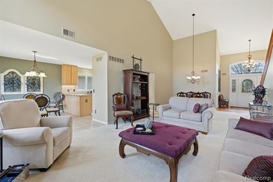 Spacious 3-bedroom, 3.5-bath, end-unit condo in the Villas at on Beacon Hill Golf Club in Michigan - for sale on GolfHomes.com, golf home, golf lot