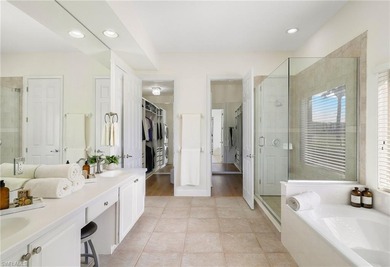 Click video link for more up-close details. Move-in ready luxury on Miromar Lakes Golf Club in Florida - for sale on GolfHomes.com, golf home, golf lot