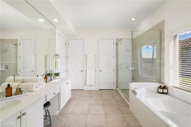 Click video link for more up-close details. Move-in ready luxury on Miromar Lakes Golf Club in Florida - for sale on GolfHomes.com, golf home, golf lot