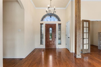 What a view!  This beautiful home looks over the 7th fairway of on Whitestone Golf Club in Texas - for sale on GolfHomes.com, golf home, golf lot