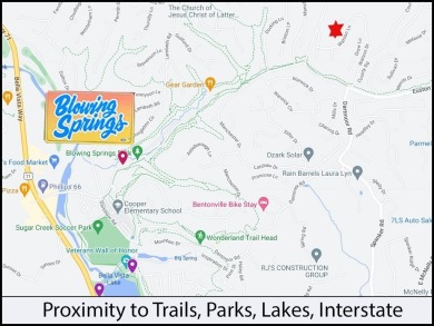 Nettle Lane is 2 minutes to the Back 40 and Blowing Springs on Bella Vista - Metfield Golf Complex and Country Club in Arkansas - for sale on GolfHomes.com, golf home, golf lot