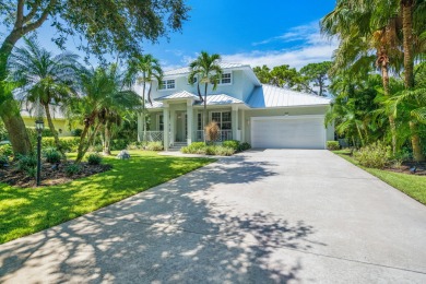 Stunning, move-in ready 3 bedroom, 2.5 bath pool home directly on Indian River Club in Florida - for sale on GolfHomes.com, golf home, golf lot