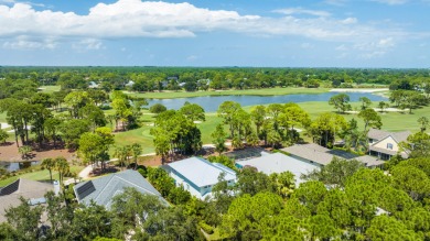 Stunning, move-in ready 3 bedroom, 2.5 bath pool home directly on Indian River Club in Florida - for sale on GolfHomes.com, golf home, golf lot