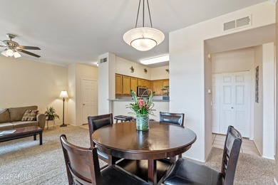 Excellent interior 1 bed 1 bath second floor unit in gated Edge on Talon at Grayhawk Golf Course in Arizona - for sale on GolfHomes.com, golf home, golf lot