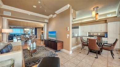 Fully furnished Gulf-to-bay residence perched on the 9th floor on Links on Longboat Golf Club in Florida - for sale on GolfHomes.com, golf home, golf lot