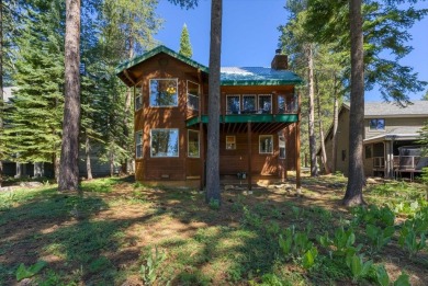 Discover the perfect blend of rustic charm and modern comfort in on Tahoe Donner Golf Course in California - for sale on GolfHomes.com, golf home, golf lot