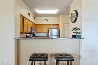 Excellent interior 1 bed 1 bath second floor unit in gated Edge on Talon at Grayhawk Golf Course in Arizona - for sale on GolfHomes.com, golf home, golf lot