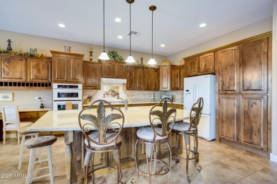 Enjoy this semi-custom TW Lewis turnkey home in one of Gilbert's on Seville Golf and Country Club in Arizona - for sale on GolfHomes.com, golf home, golf lot