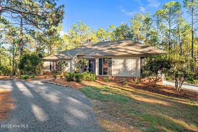 Welcome to this beautifully updated single-level home, perfectly on Pinewild Country Club of Pinehurst in North Carolina - for sale on GolfHomes.com, golf home, golf lot