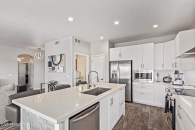 Upgraded 2 bedroom 2 bathroom home. Kitchen uniquely on Springfield Golf Resort in Arizona - for sale on GolfHomes.com, golf home, golf lot