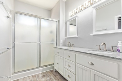 Upgraded 2 bedroom 2 bathroom home. Kitchen uniquely on Springfield Golf Resort in Arizona - for sale on GolfHomes.com, golf home, golf lot