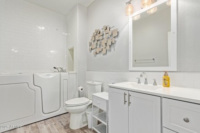 Upgraded 2 bedroom 2 bathroom home. Kitchen uniquely on Springfield Golf Resort in Arizona - for sale on GolfHomes.com, golf home, golf lot