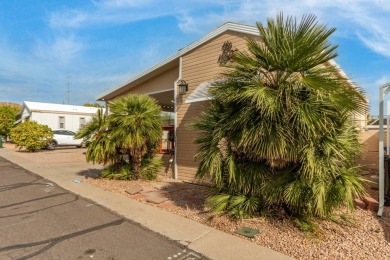 Your gorgeous new furnished home has 2 bedrooms and 1 bath plus on Viewpoint Golf Resort in Arizona - for sale on GolfHomes.com, golf home, golf lot