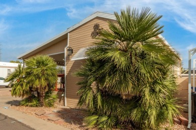 Your gorgeous new furnished home has 2 bedrooms and 1 bath plus on Viewpoint Golf Resort in Arizona - for sale on GolfHomes.com, golf home, golf lot