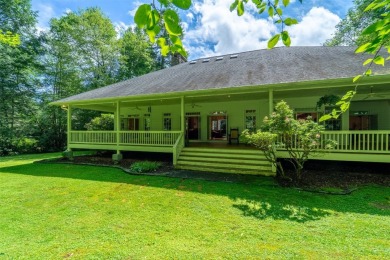 Very private golf course home in Highlands CC! Light filled on Highlands Country Club in North Carolina - for sale on GolfHomes.com, golf home, golf lot