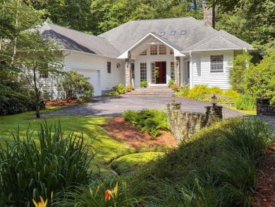 Very private golf course home in Highlands CC! Light filled on Highlands Country Club in North Carolina - for sale on GolfHomes.com, golf home, golf lot