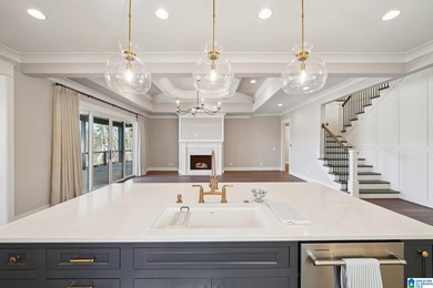 This 4BR/4.5BA w/office & unfinished basement is move-in ready on Shoal Creek Golf Course in Alabama - for sale on GolfHomes.com, golf home, golf lot