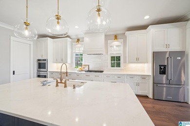 This 4BR/4.5BA w/office & unfinished basement is move-in ready on Shoal Creek Golf Course in Alabama - for sale on GolfHomes.com, golf home, golf lot