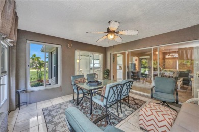 SENSATIONAL Sheffield model with EXTENDED LANAI that is enclosed on Kings Gate Golf Club in Florida - for sale on GolfHomes.com, golf home, golf lot