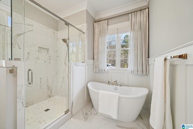 This 4BR/4.5BA w/office & unfinished basement is move-in ready on Shoal Creek Golf Course in Alabama - for sale on GolfHomes.com, golf home, golf lot