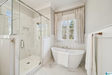 This 4BR/4.5BA w/office & unfinished basement is move-in ready on Shoal Creek Golf Course in Alabama - for sale on GolfHomes.com, golf home, golf lot