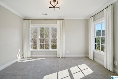 This 4BR/4.5BA w/office & unfinished basement is move-in ready on Shoal Creek Golf Course in Alabama - for sale on GolfHomes.com, golf home, golf lot