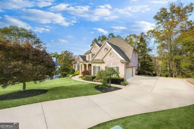 This exceptional four-sided brick home in the prestigious on Woodmont Golf and Country Club in Georgia - for sale on GolfHomes.com, golf home, golf lot