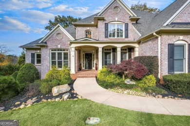 This exceptional four-sided brick home in the prestigious on Woodmont Golf and Country Club in Georgia - for sale on GolfHomes.com, golf home, golf lot