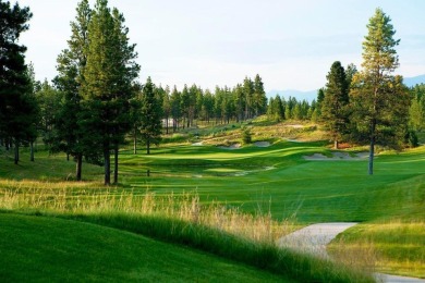 Tucked at the edge of the forest against a backdrop of manicured on Wilderness Club in Montana - for sale on GolfHomes.com, golf home, golf lot