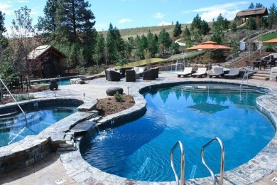 Tucked at the edge of the forest against a backdrop of manicured on Wilderness Club in Montana - for sale on GolfHomes.com, golf home, golf lot