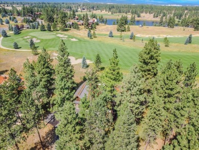 Tucked at the edge of the forest against a backdrop of manicured on Wilderness Club in Montana - for sale on GolfHomes.com, golf home, golf lot