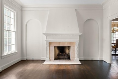 This stunning Mediterranean-style estate exudes timeless on Bobby Jones Golf Club in Georgia - for sale on GolfHomes.com, golf home, golf lot