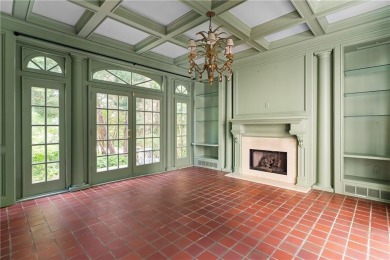This stunning Mediterranean-style estate exudes timeless on Bobby Jones Golf Club in Georgia - for sale on GolfHomes.com, golf home, golf lot