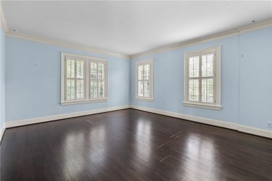 This stunning Mediterranean-style estate exudes timeless on Bobby Jones Golf Club in Georgia - for sale on GolfHomes.com, golf home, golf lot