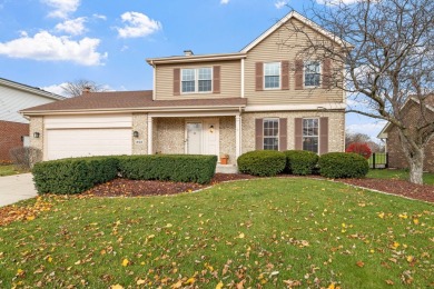 Stunning 2-Story Home with Golf Course Views and Top-Rated on Village Greens of Woodridge Golf Course in Illinois - for sale on GolfHomes.com, golf home, golf lot