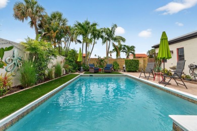 Rare 3/2 POOL villa, located in 55+ gated community Indian on Indian Spring Golf and Country Club in Florida - for sale on GolfHomes.com, golf home, golf lot