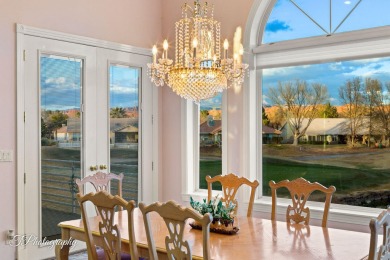 Step into timeless elegance with this stunning former Parade on Sunbrook Golf Course in Utah - for sale on GolfHomes.com, golf home, golf lot