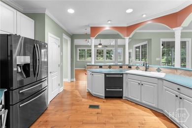 This stunning 5-BR/3.5BA custom home offers one of the best golf on Southbridge Golf Club in Georgia - for sale on GolfHomes.com, golf home, golf lot