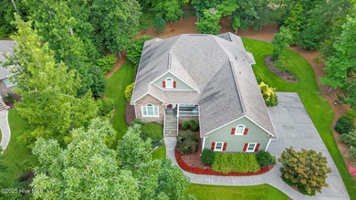 Located in a park-style neighbourhood, this cul-de-sac home has on Carolina Colours Golf Club in North Carolina - for sale on GolfHomes.com, golf home, golf lot