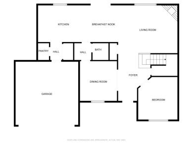 Welcome to this stunning two-story home offering an expansive 3 on Winding Ridge Golf Club in Indiana - for sale on GolfHomes.com, golf home, golf lot